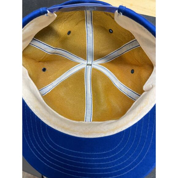 Vtg Carrier Transicold SnapBack Trucker Hat Swingster Foam Patch Blue White - Picture 6 of 6